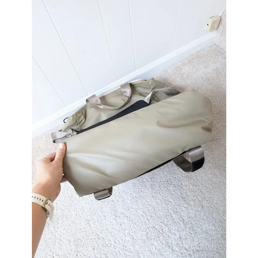 HEX Khaki/Tan Oversized Surf Suitcase Crossbody Bag/Backpack